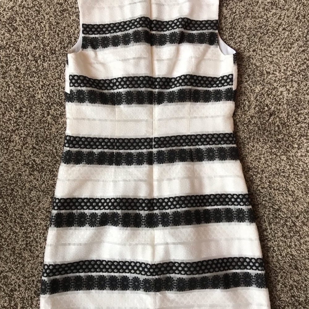 Black and white dress